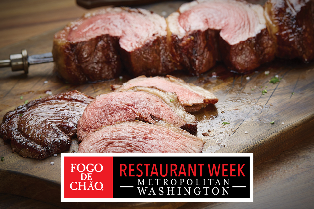 Fogo De Chao. Restaurant Week Washington Metropolitan Area.