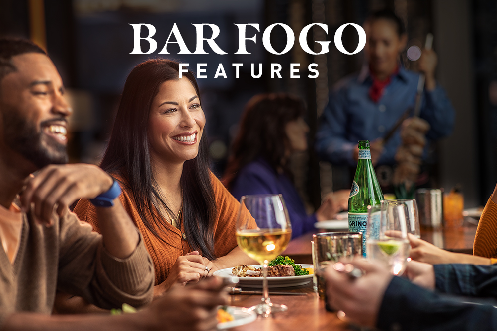 Bar Fogo Features.