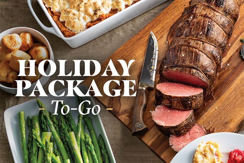 Holiday Celebration at Home - Fire-Roasted Small Group Packages To-Go