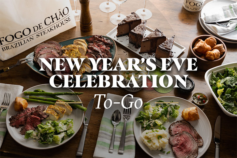 Fire-Roasted New Year’s Eve To-Go - Small Group Celebration Package